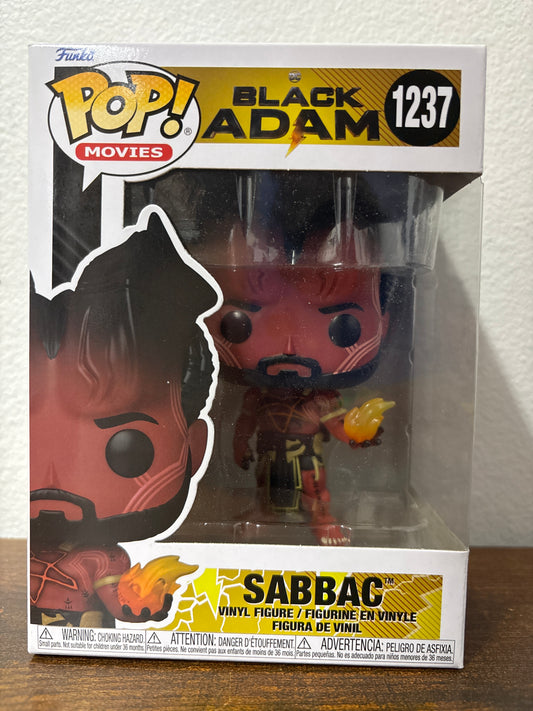 Funko black Adam Sabbac