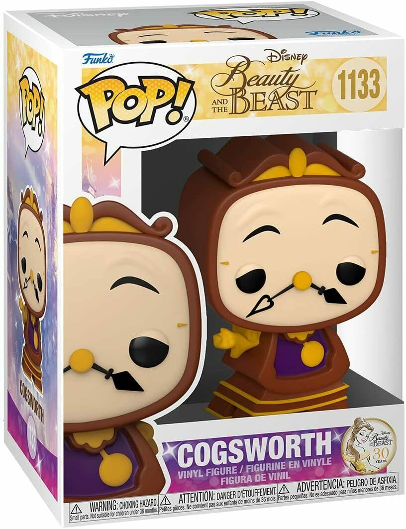 Funko Pop! Disney: Beauty and The Beast - Cogsworth