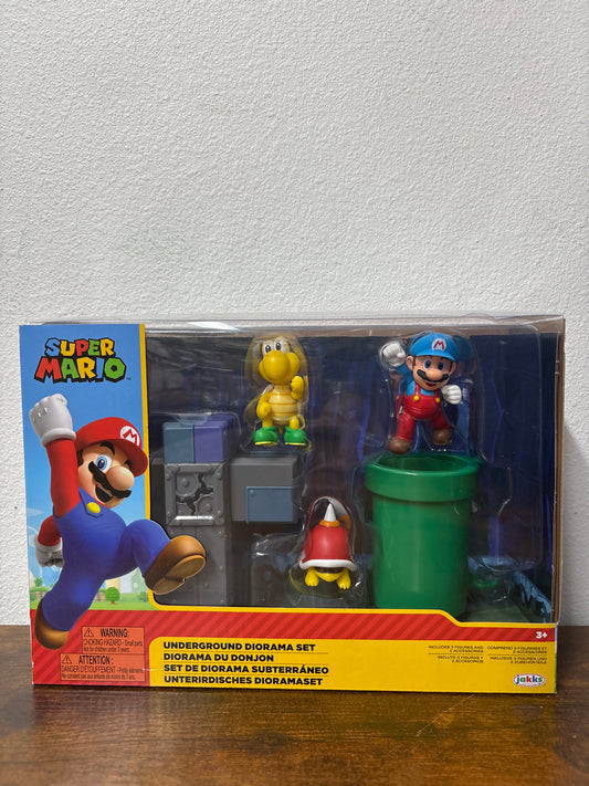Super Mario underground diograma set