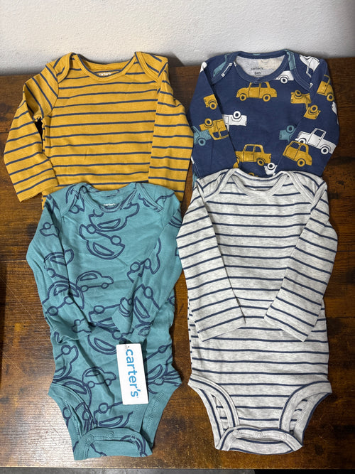 Carter’s kit body tam 6 meses 4 peças