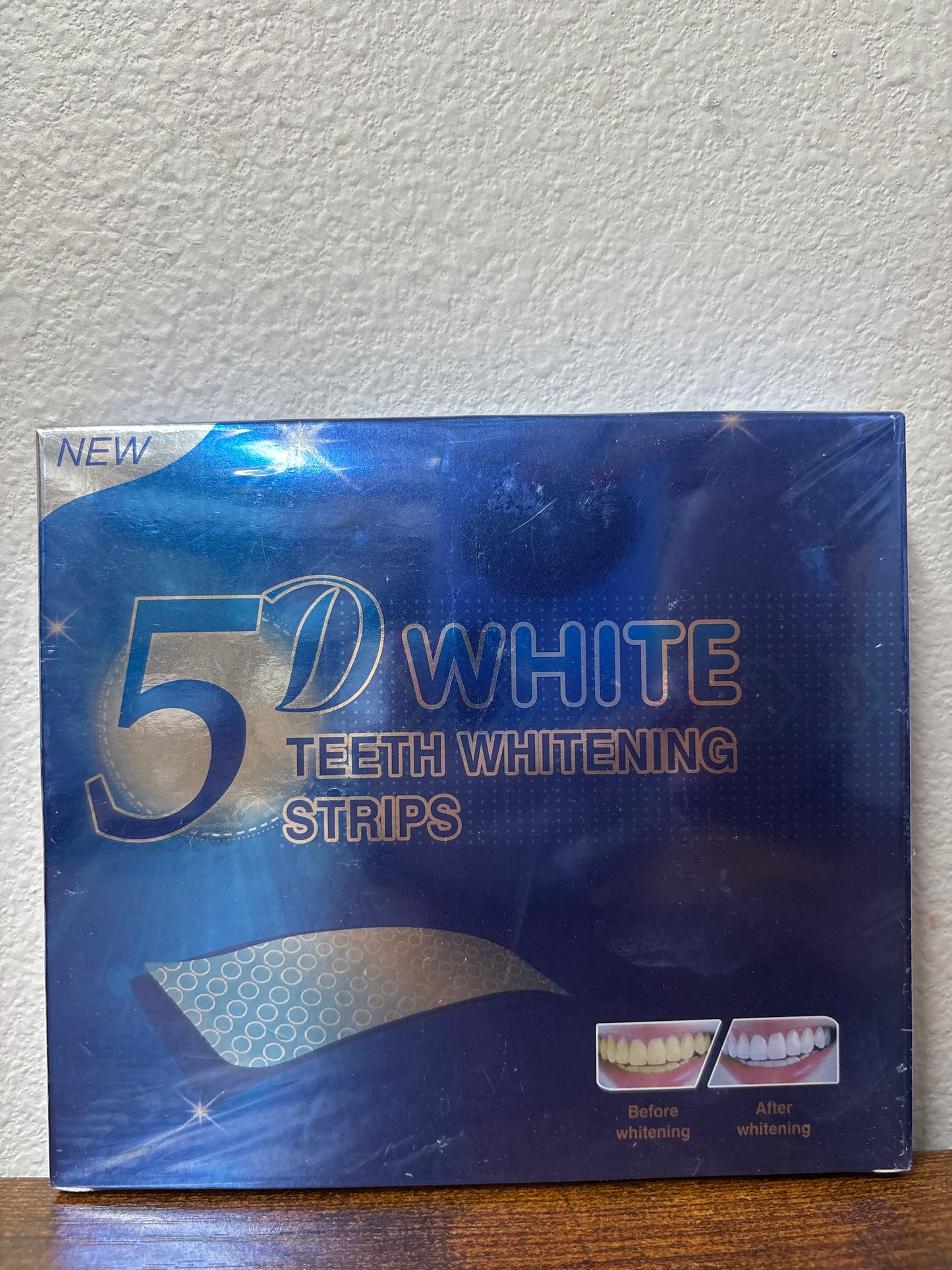 5D white teeth whitening strips
