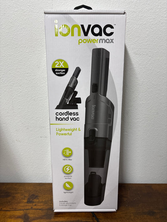 Ionvac Power Max hand vac