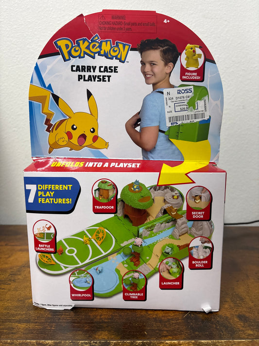 Pokémon carry case play set