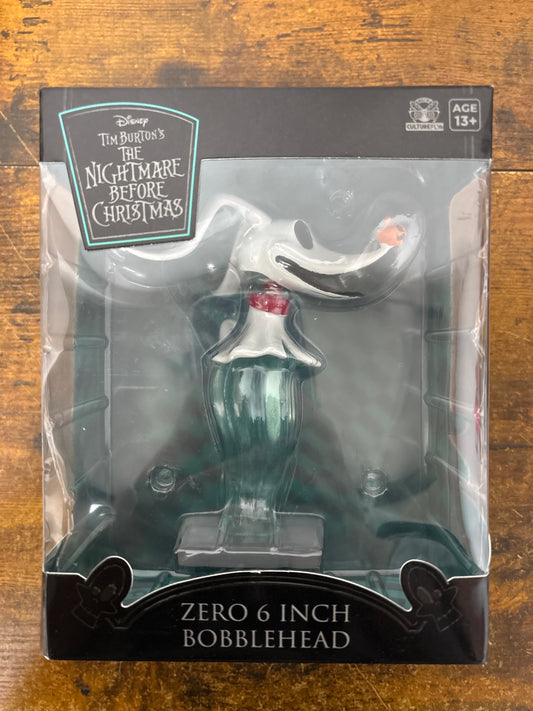 Disney The nightmare Before Christmas Bobblehead Zero 6 inch