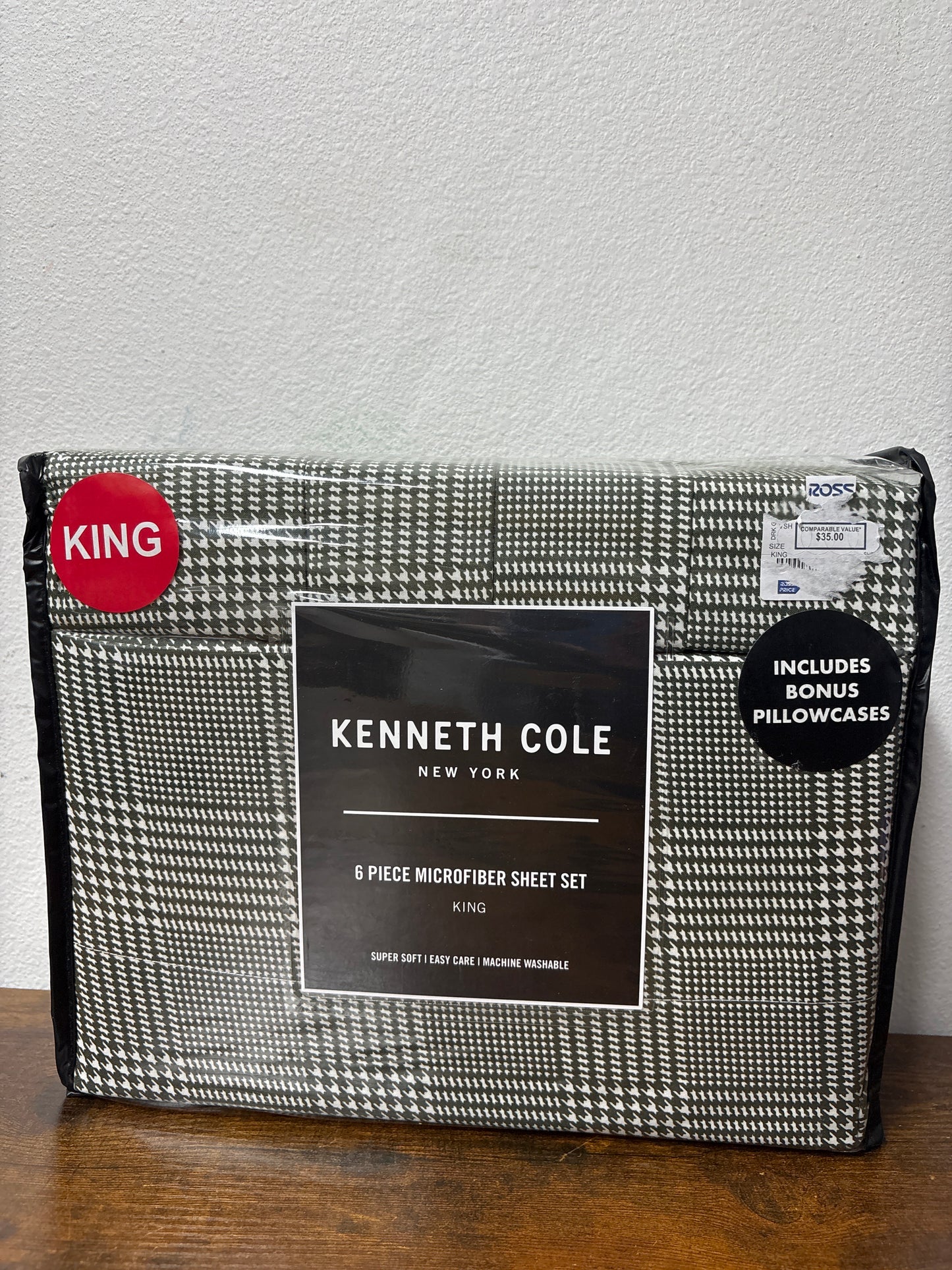 Kenneth Cole sheet set King
