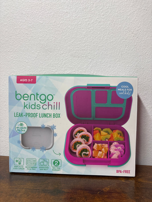 Bentgo kids chill lunch box pink
