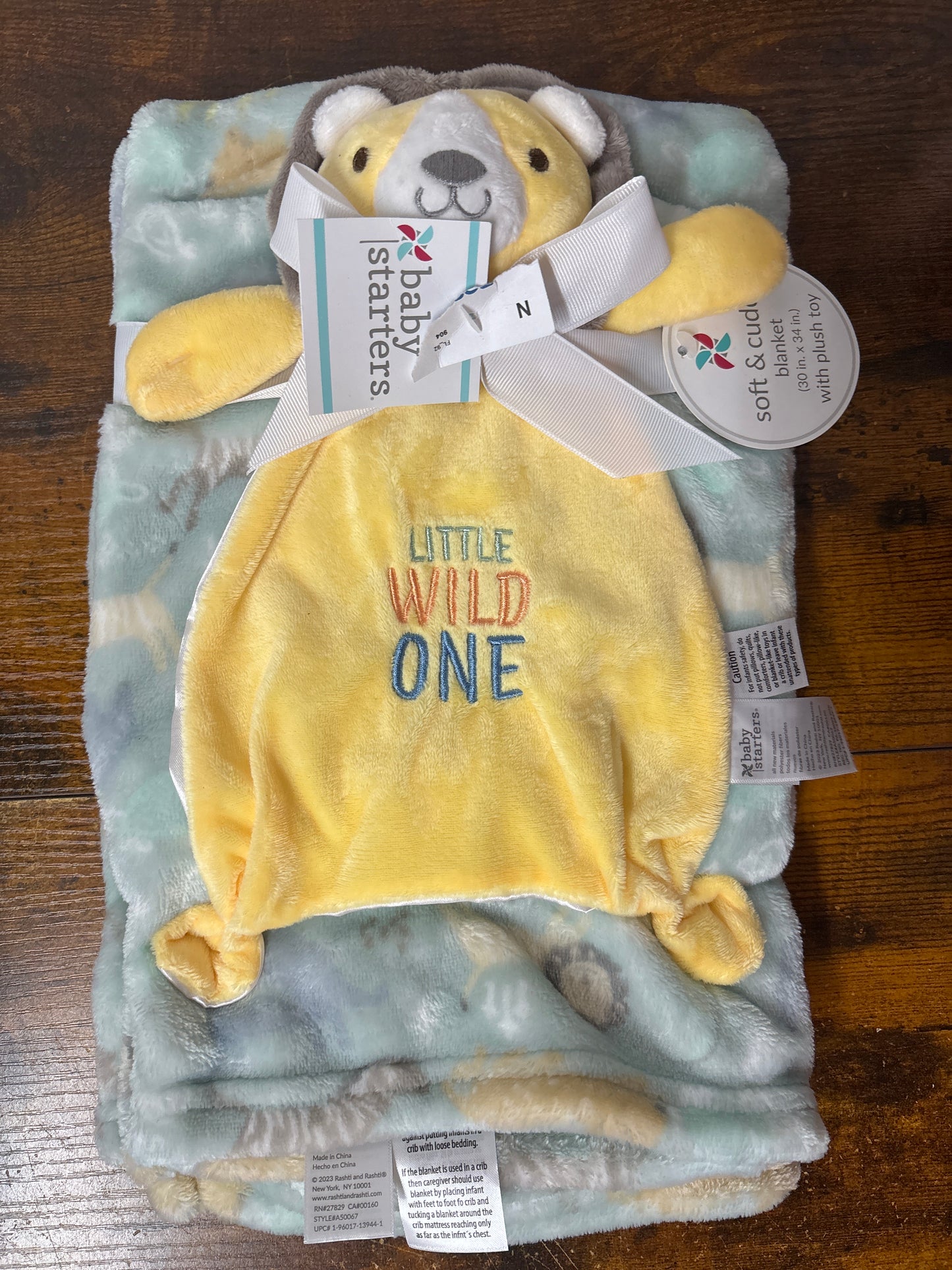 Baby starters blanket - manta