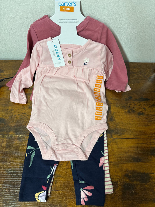 Pack 4 pcs Carter’s 9/12 meses