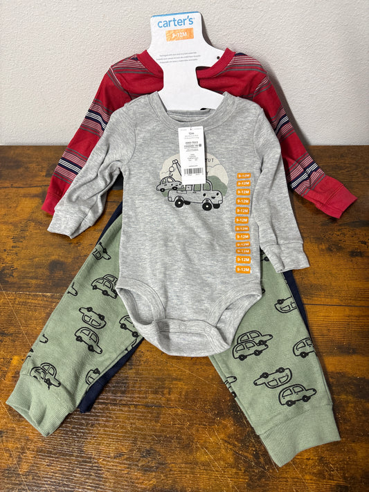 Pack Carter’s tam 9/12 meses 4pcs