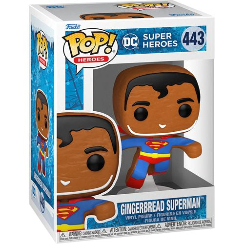 DC Heroes Holiday Pop! Vinyl Figure Gingerbread Superman 443