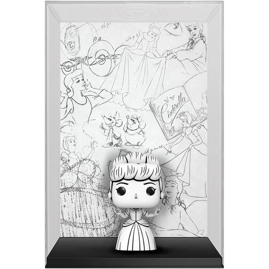 Disney Sketched Cinderella Funko Pop! Cover Art Figure #1523 with Case