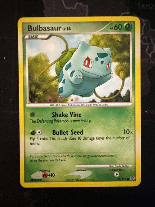 Bulbasaur Pokémon Card