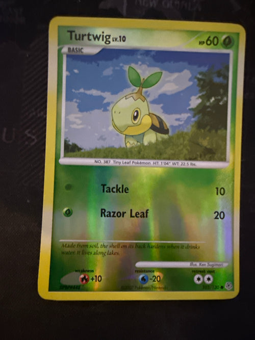 Turtwig Pokémon Card Holo